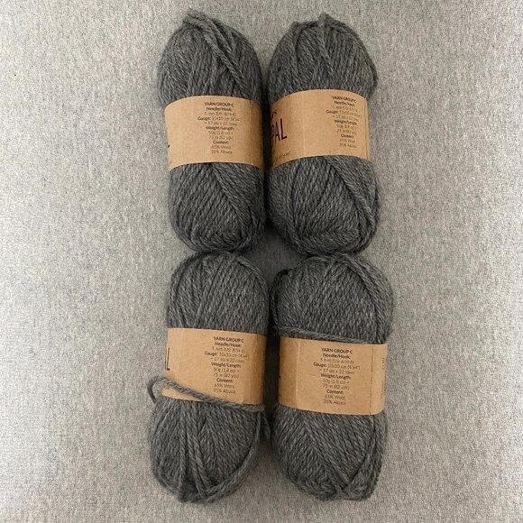 NWT Drops Nepal Colour 0517 Medium Grey Lot of 4 - Picture 2 of 6